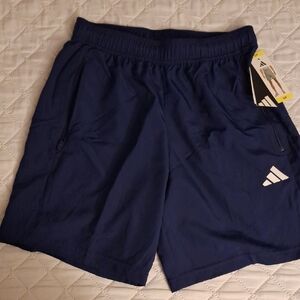 Adidas Men's Dark Blue Athletic Shorts